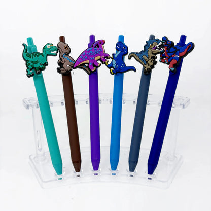 11/22PCS Ancient Dinosaur Series Ballpoint Pen, Student Writing Signature Pen, Suitable for Study and Office.