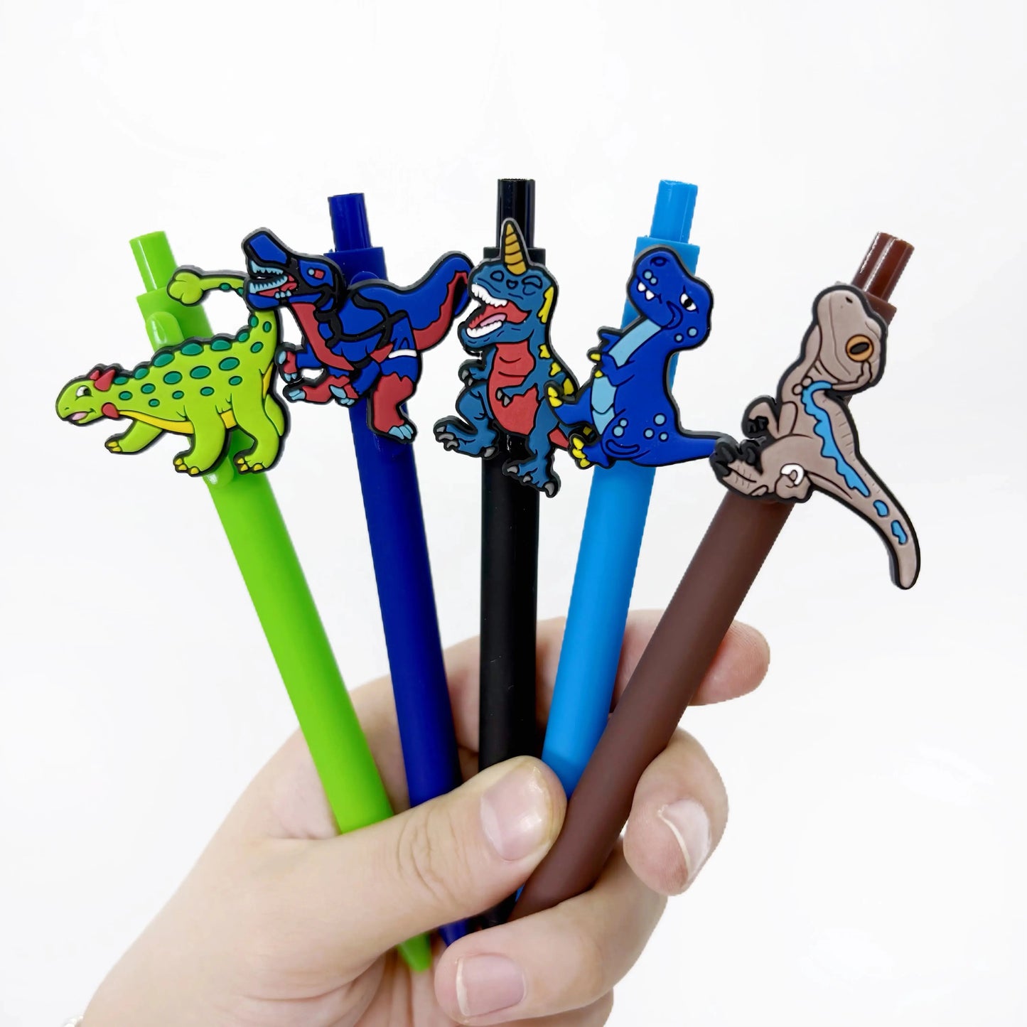11/22PCS Ancient Dinosaur Series Ballpoint Pen, Student Writing Signature Pen, Suitable for Study and Office.