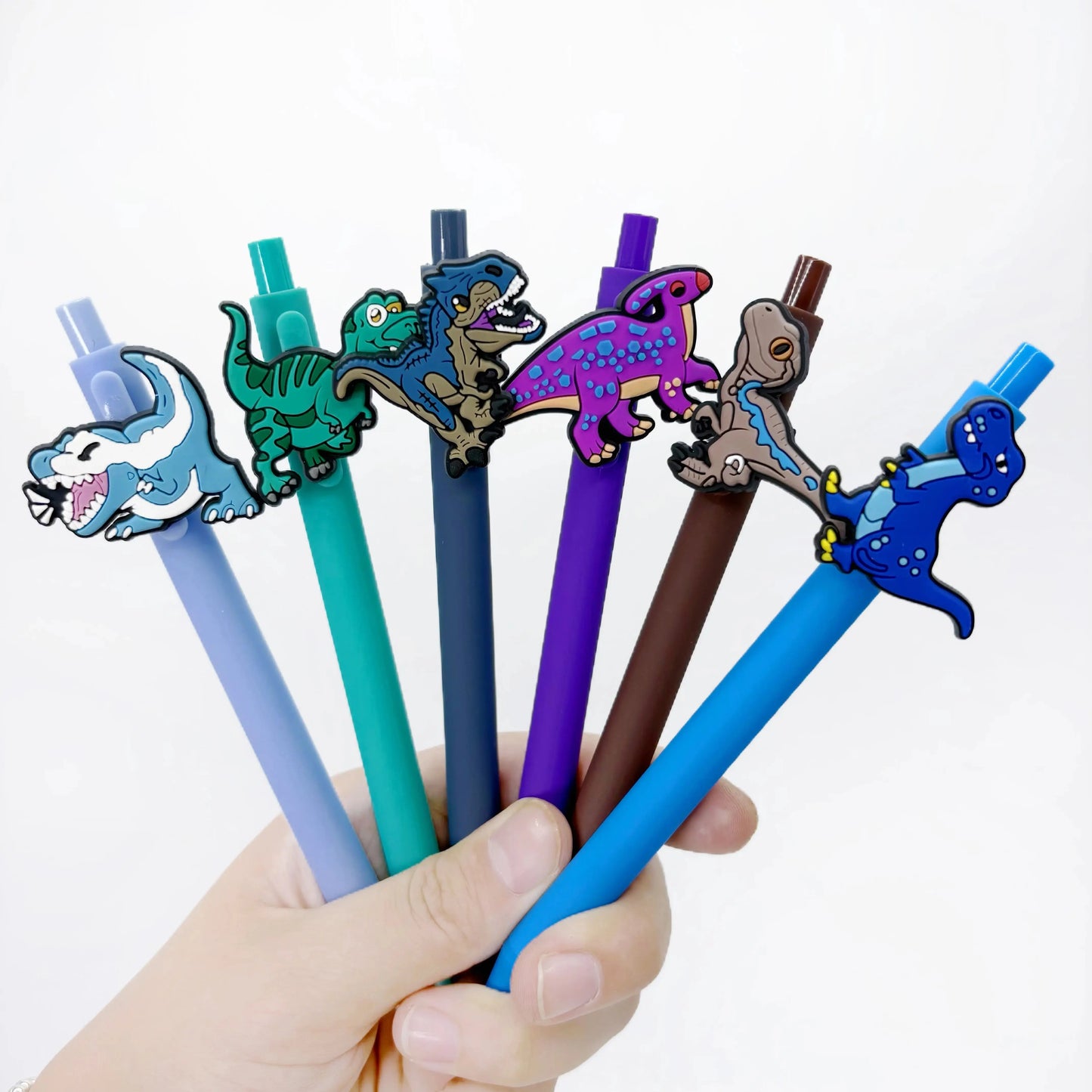 11/22PCS Ancient Dinosaur Series Ballpoint Pen, Student Writing Signature Pen, Suitable for Study and Office.