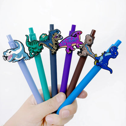 11/22PCS Ancient Dinosaur Series Ballpoint Pen, Student Writing Signature Pen, Suitable for Study and Office.