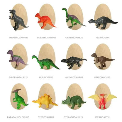 12PCS Archeological Dig up Dinosaur Egg Fossil Excavation Toy Kid Scientific Mining DIY Dino Egg Multiplayer Party Favors Toys