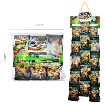 30 Set Children'S DIY Assembled Dinosaur Model Educational Toy Pinata Filler Carnival Prize Birthday Party Gift Pack