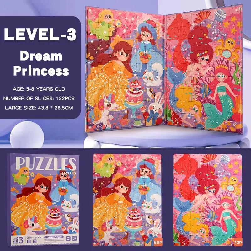 Children'S Magnetic Puzzle, Early Learning Toys for Infants and Toddlers, Magnetic Books, Montessori Education, Baby Gift