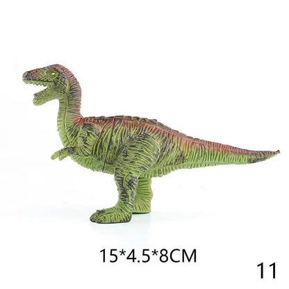 Educational Simulated Dinosaur Toys for Kids - Jurassic World T-Rex Models with Movable Jaws Dinosaur Set