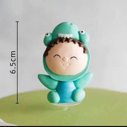 Dinosaur Cake Topper Birthday Decor Roar Dinosaur Birthday Party Cake Decor Baby Shower Gift Kids Cake Dessert Baking Decorating