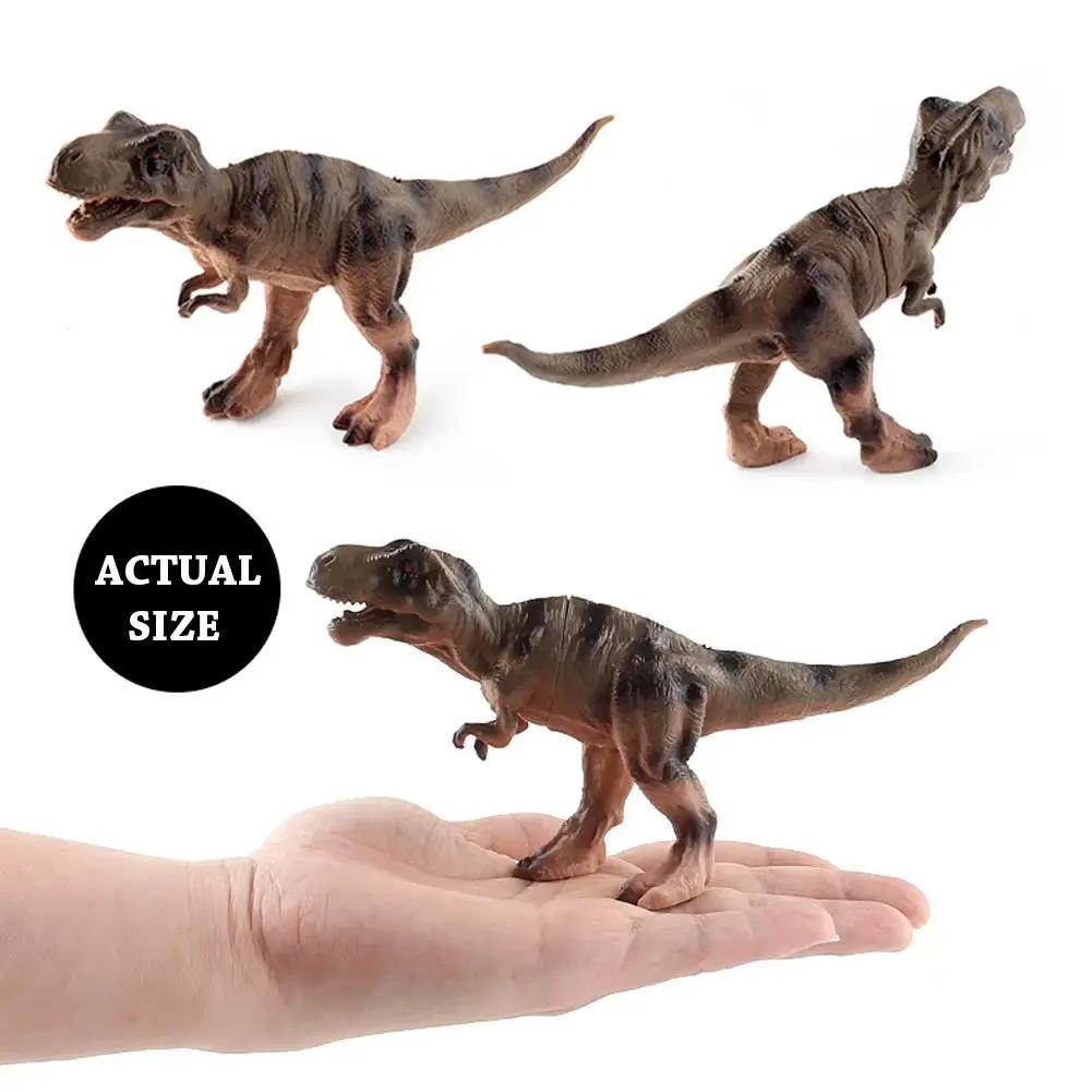 Educational Simulated Dinosaur Toys for Kids - Jurassic World T-Rex Models with Movable Jaws Dinosaur Set