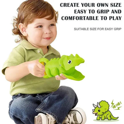 Children'S Beach Toy, Lobster, Dinosaur Toy Clip, Male and Female Crab Foot Pliers, Robotic Arm, Beach Dredging Shovel Set