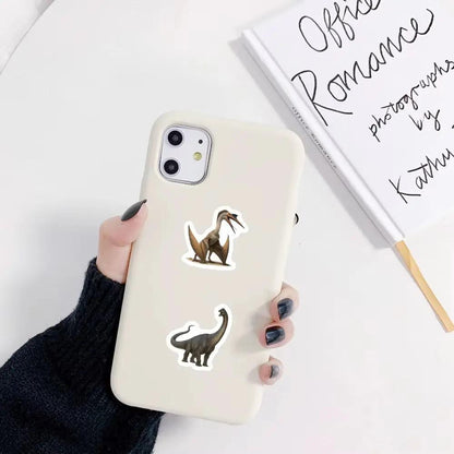 500PCS Cute Dinosaur Cartoon Stickers Roll Kids Stationery Supplies School Teacher Supplies Reward Sticker Toys Gifts