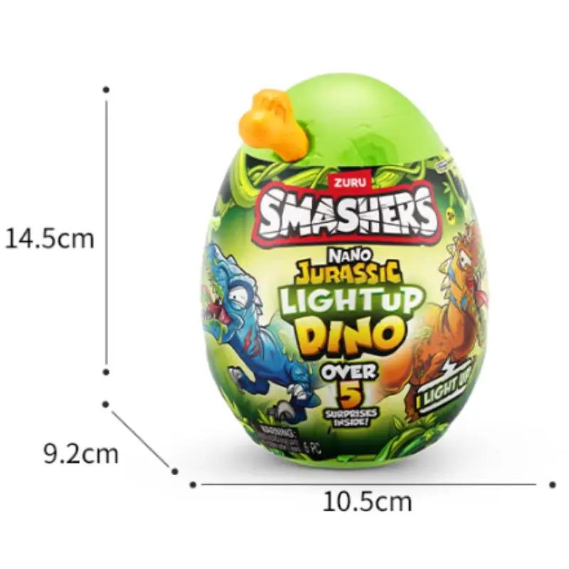 New Original Zuru Jurassic Linglong Luminous Archaeological Egg Dinosaur Egg Bursting Boy Surprise Boy Toy Gift