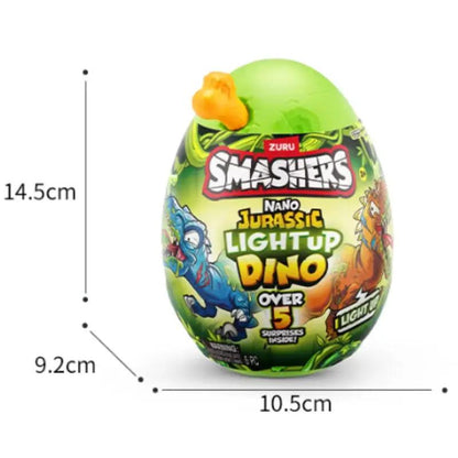 New Original Zuru Jurassic Linglong Luminous Archaeological Egg Dinosaur Egg Bursting Boy Surprise Boy Toy Gift