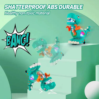 Dinosaur Toys Baby Toys Light up Musical Crawlingtummy Time Montessori Sensory Interactive Electric Toys for Kids Birthday Gifts