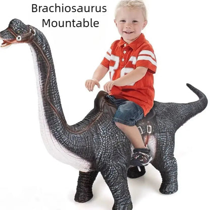 Large Soft Puppets Dinosaur Model Toys Big Mount 4-Years T-Rex Brachiosaurus Jurass Park Dinosaur Worlds Toy for Kids Boys Gifts