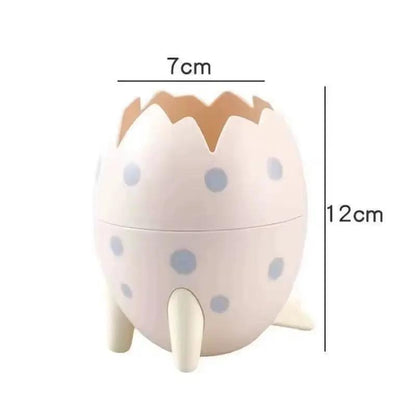 Cute Dinosaur Egg Detachable Pen Holder Organizer Pencil Pot Container Stationery Office Desktop Ornament Storage Box Kids Gift