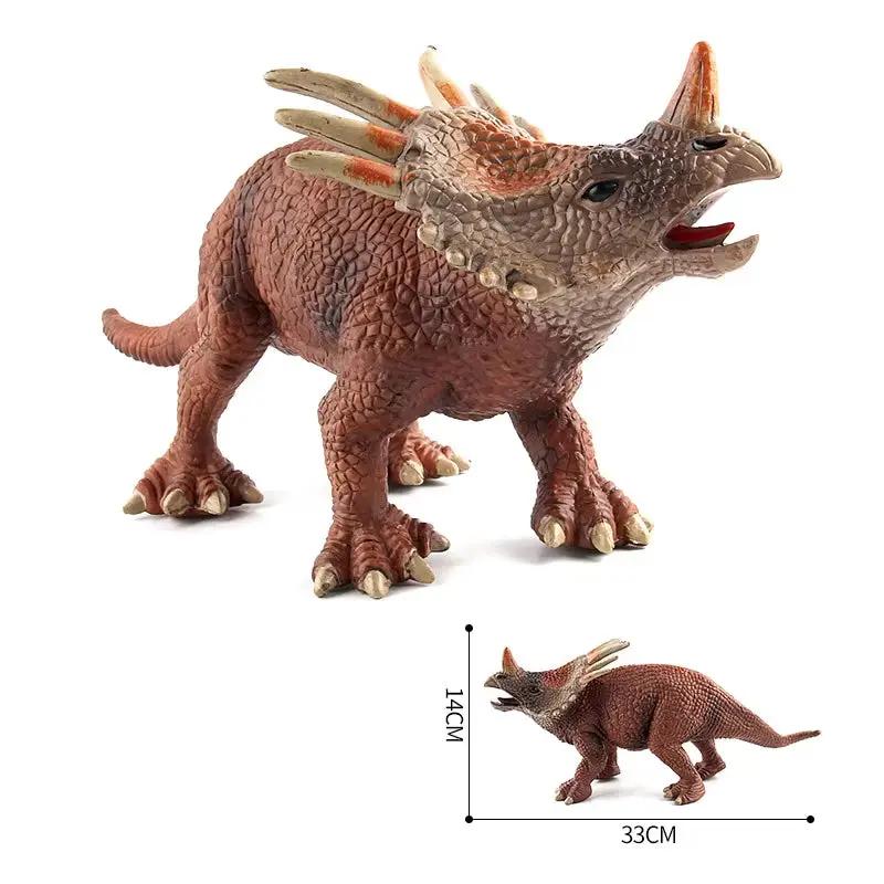 High Quality PVC Jurassic Dinosaurs World Action Figures Tyrannosaurus Brachiosaurus Rex Model Toy for Children Christmas Gifts