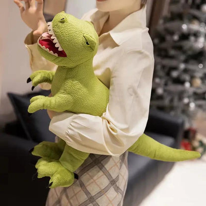 Simulation Fun Dinosaur Plush Doll Pillow Crocodile T-Rex Alligator Triceratops Plush Toy Home Decoration Gift for Children