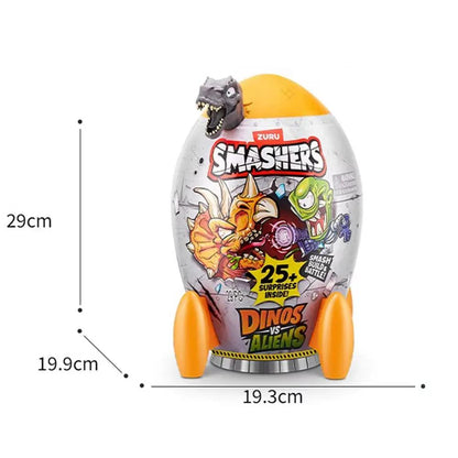 Smashers Dinosaur War Alien Rocket Launcher Blind Box Tyrannosaurus Rex Boy Assembly Toy