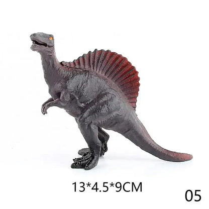 Nori Mini Simulated Dinosaur Toys Jurassic Tyrannosaurus Rex Model Triceratops Collection Figures