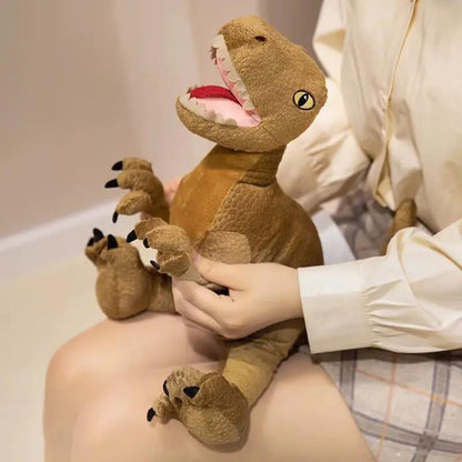 Simulation Fun Dinosaur Plush Doll Pillow Crocodile T-Rex Alligator Triceratops Plush Toy Home Decoration Gift for Children