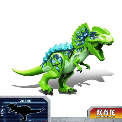 Brutal Raptor Building Jurassic Blocks World 2 MINI Dinosaur Figures Bricks Dino Toys for Children Dinosaurios Christmas
