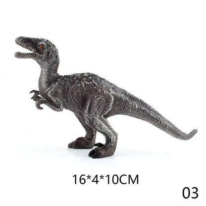 Educational Simulated Dinosaur Toys for Kids - Jurassic World T-Rex Models with Movable Jaws Dinosaur Set