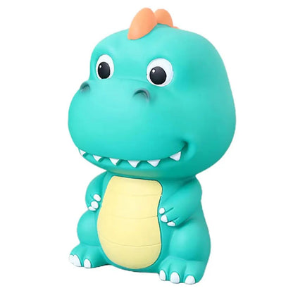 Dinosaur Shape Enamel Piggy Bank Creative Cartoon Animal Saving Jar Money Coin Bank Home Decoration Storage Box Christmas Gifts