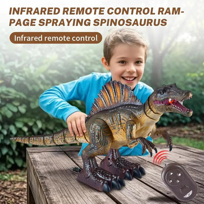 2.4G Rc Dinosaur Remote Control Dinosaur Have Sounding Spray Light Electric Toy Radio-Controlled Animal Child Birthday Toy Gift