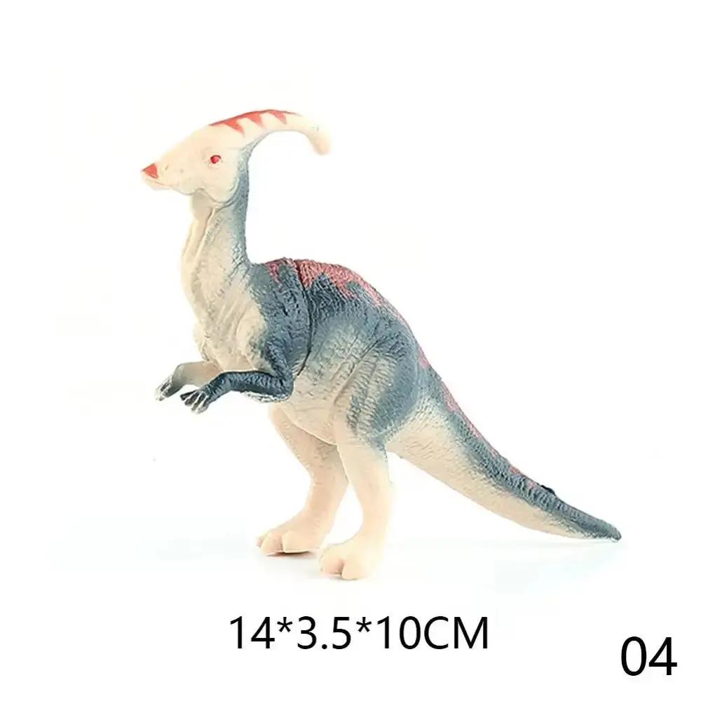 Nori Mini Simulated Dinosaur Toys Jurassic Tyrannosaurus Rex Model Triceratops Collection Figures