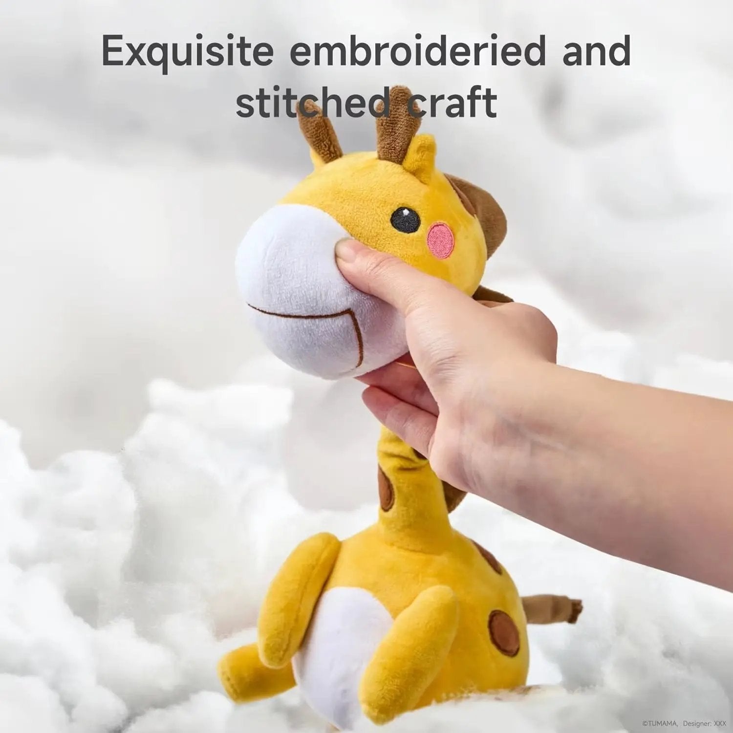 Dancing Talking Dinosaur Toy Mimicking Twisting Electronic Soft Plush Giraffe Toy with Record Repeating What You Say Singing