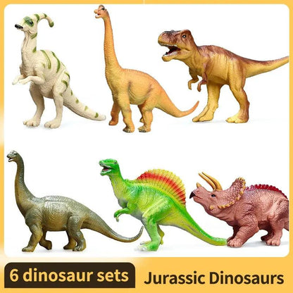 Jurassic Dinosaur Model Tyrannosaurus Rex Toy Triceratops Brachiosaurus Spinosaurus Action Figuren Animal Children'S Gift