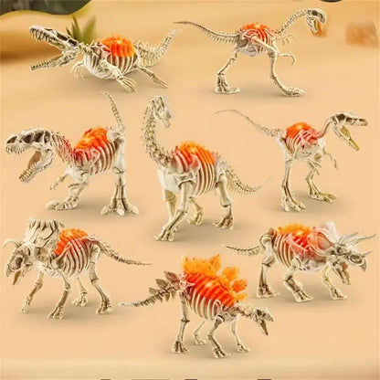 Robo Alive Mini Dino Fossil Find Surprise Egg Dig Discover Excavate Prehistoric Fossils Great Science Kit Gift for Children