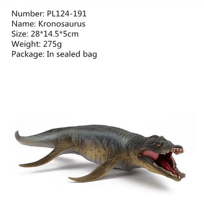Realistic Jurassic Ancient Beasts Prehistoric Biological Model Solid Plesiosaur Dinosaurs Action Figures Toys for Kids Xmas Gift