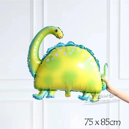 Large 4D Walking Dinosaur Balloons Jurassic Dinosaur Party Supplies Kids Birthdays Decorations Jungle Dragon Foil Globos Toys