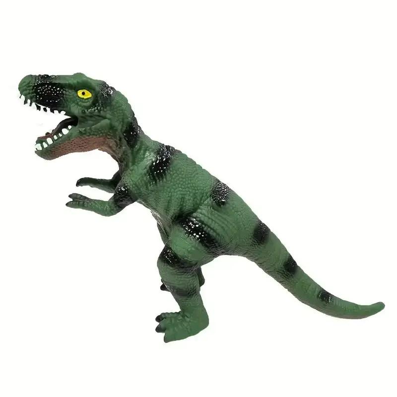 Kids' Soft Rubber Dinosaur Toy(Single Piece)-Tyrannosaurus/Raptor/Acanthosaurus/Pterodactyl/Triceratops/Brachiosaurus,Boys' Gift