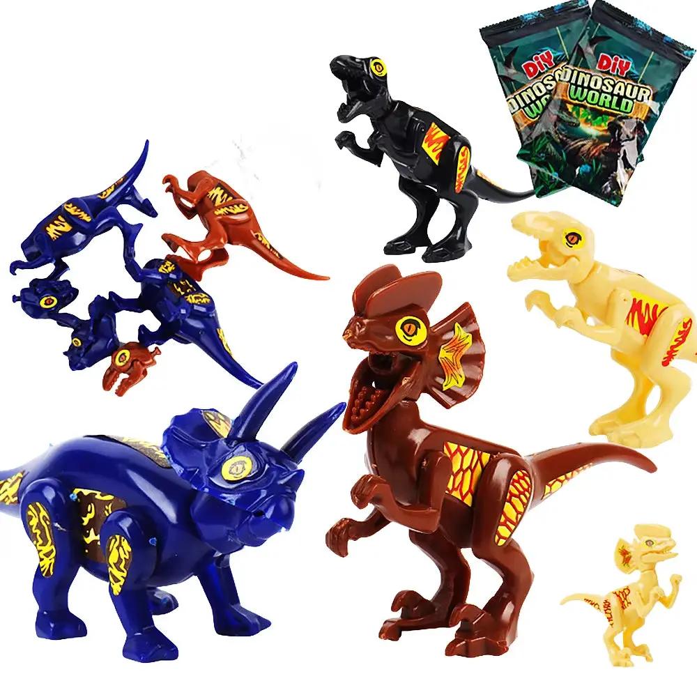 30 Set Children'S DIY Assembled Dinosaur Model Educational Toy Pinata Filler Carnival Prize Birthday Party Gift Pack