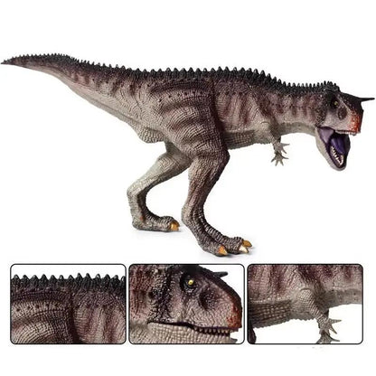 Carnotaurus Dinosaur Toys with Moveable Jaw, , Birthday Cake Topper, Family Party Gifts for Kids Age 4 Years & Up