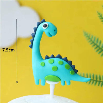 Dinosaur Cake Topper Birthday Decor Roar Dinosaur Birthday Party Cake Decor Baby Shower Gift Kids Cake Dessert Baking Decorating