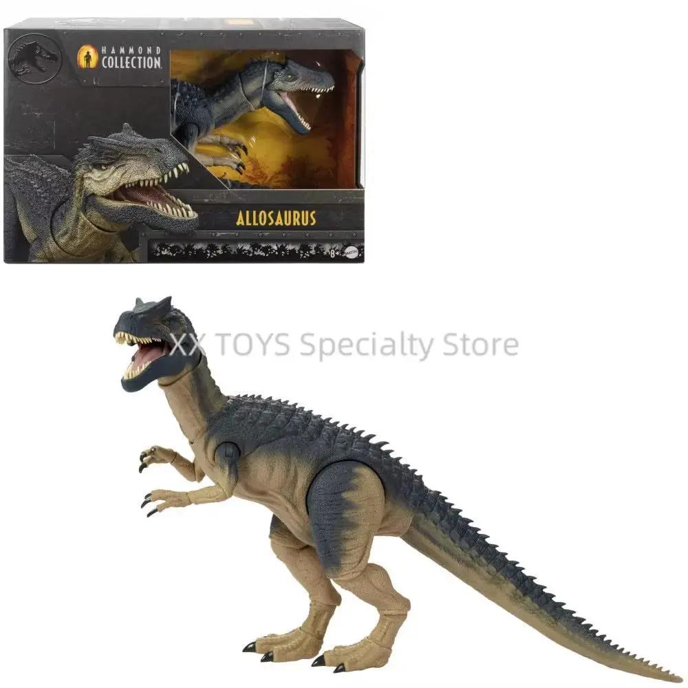 Jurassic World Fallen Kingdom Hammond Collection Dinosaur Action Figure Carnotaurus Stegosaurus Therizinosaurus Collectible Toys
