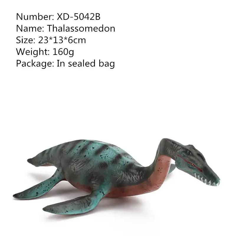 Realistic Jurassic Ancient Beasts Prehistoric Biological Model Solid Plesiosaur Dinosaurs Action Figures Toys for Kids Xmas Gift