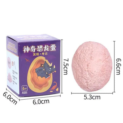 Dinosaur Eggs Jurassic Park Tyrannosaurus Model Toys Scientific Mining Archeology Digging Educational Toys for Kid Boy