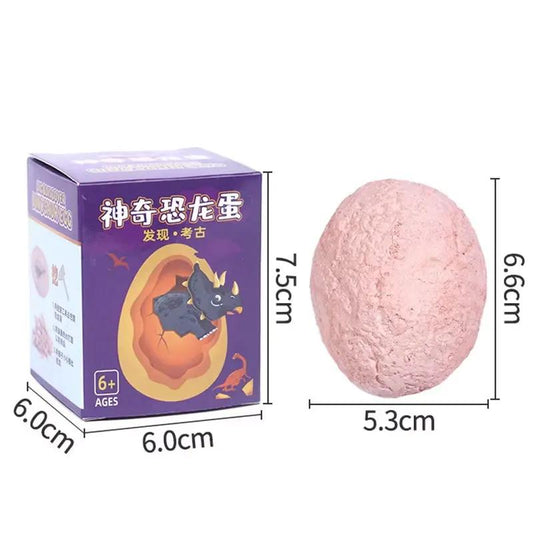 Dinosaur Eggs Jurassic Park Tyrannosaurus Model Toys Scientific Mining Archeology Digging Educational Toys for Kid Boy