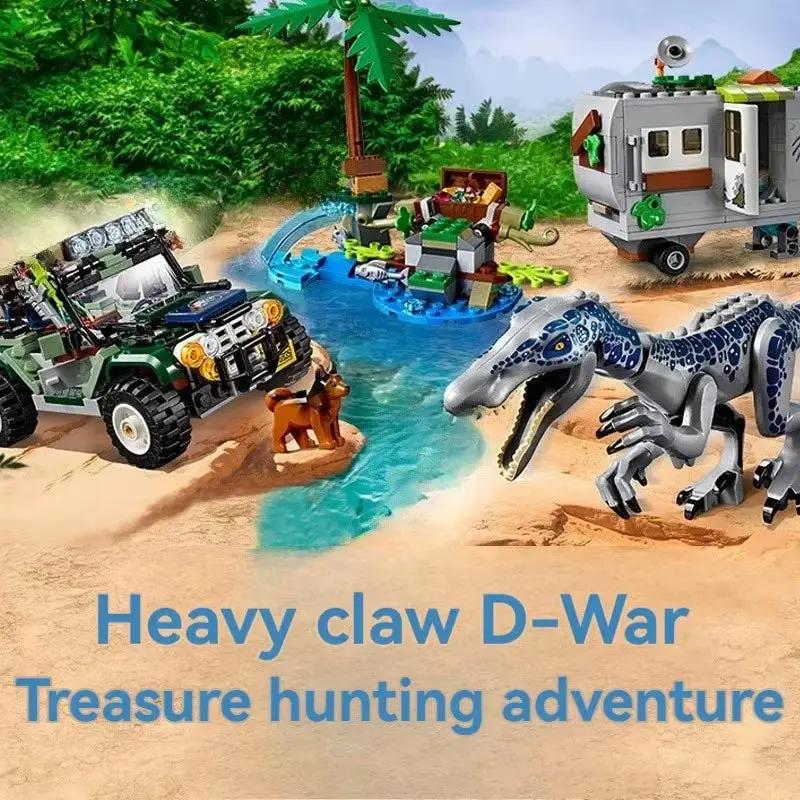Compatible Sets Dinosaur Series Baryonyx Face-Off:The Treasure Hunt Building Blocks Model Fit MOC Sets Toys for Kids Gifts 75935