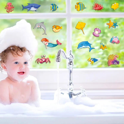 229Pcs Children Scenes Jelly Sticker Books Reusable Hand-On Puzzle Game Animal Dinosaur for Kids Montessori Early Education Gift