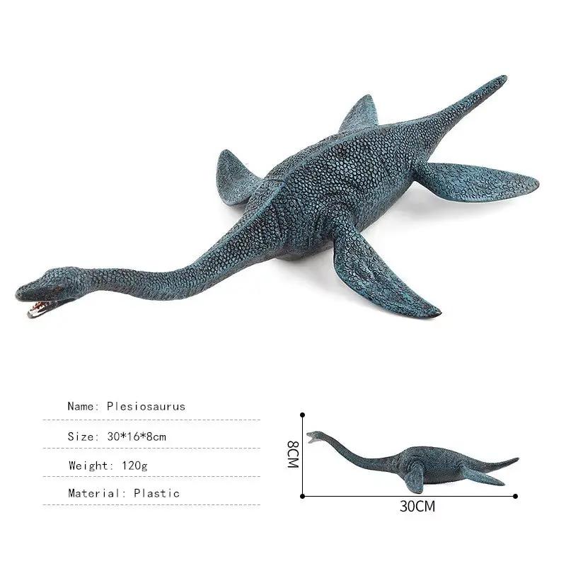 Simulation Dinosaur Toys Plastic Gorilla Toys Dinosaur Animals Model Brachiosaurus Plesiosaur Action Figures Kids Boy Gift