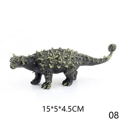 Nori Mini Simulated Dinosaur Toys Jurassic Tyrannosaurus Rex Model Triceratops Collection Figures
