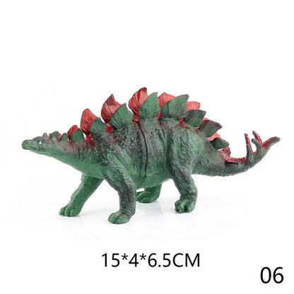 Nori Mini Simulated Dinosaur Toys Jurassic Tyrannosaurus Rex Model Triceratops Collection Figures