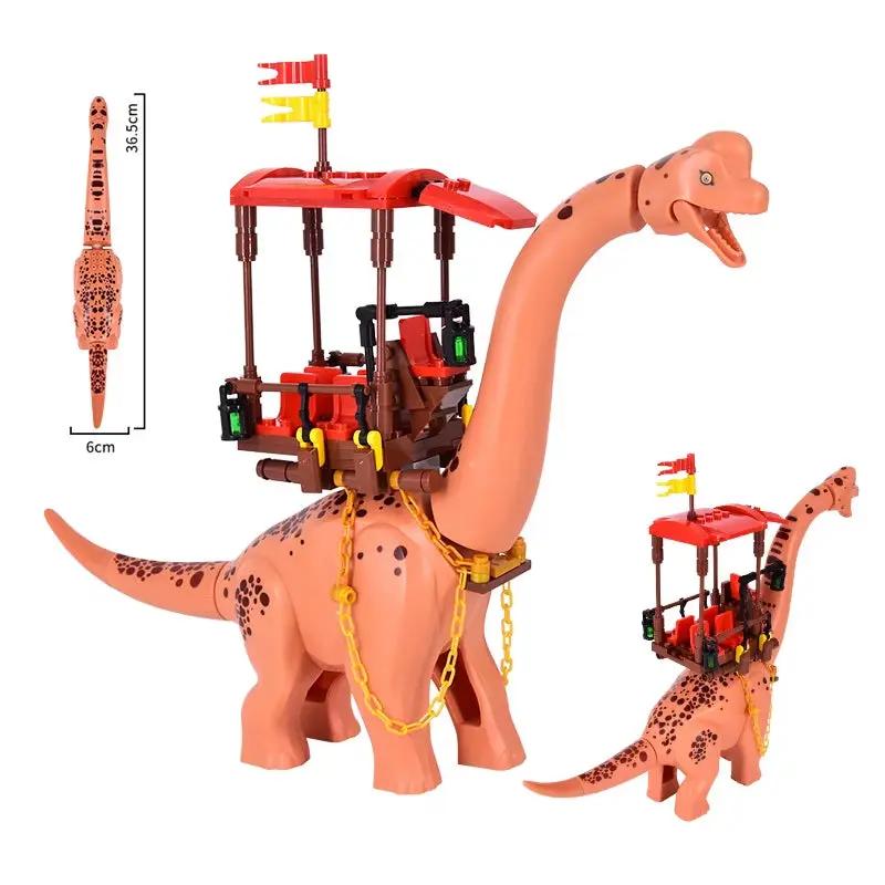 New Dinosaur Toy Park KL3301-3305 Jurassic Giant Brachiosaurus Wonder Plesiosaur 76960 Boys Assemble Building Blocks Christmas