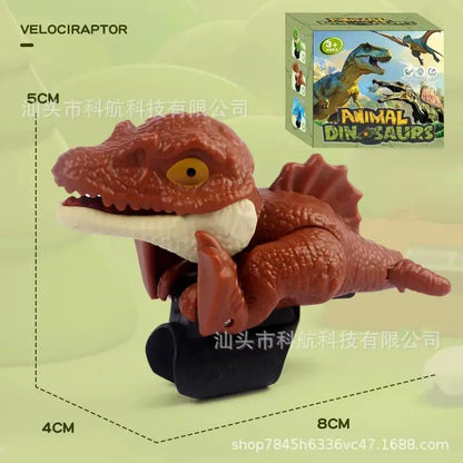 Finger Dinosaur Tyrannosaurus Rex Children'S Model Toy Bite Finger Dinosaur Activity Joint Dinosaur Boy Gift Toy