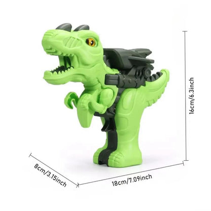 Children'S Electric Handheld Dinosaur Spray Tyrannosaurus Rex Triceratops Mechanical Electric Dinosaur Novel Funny Toys
