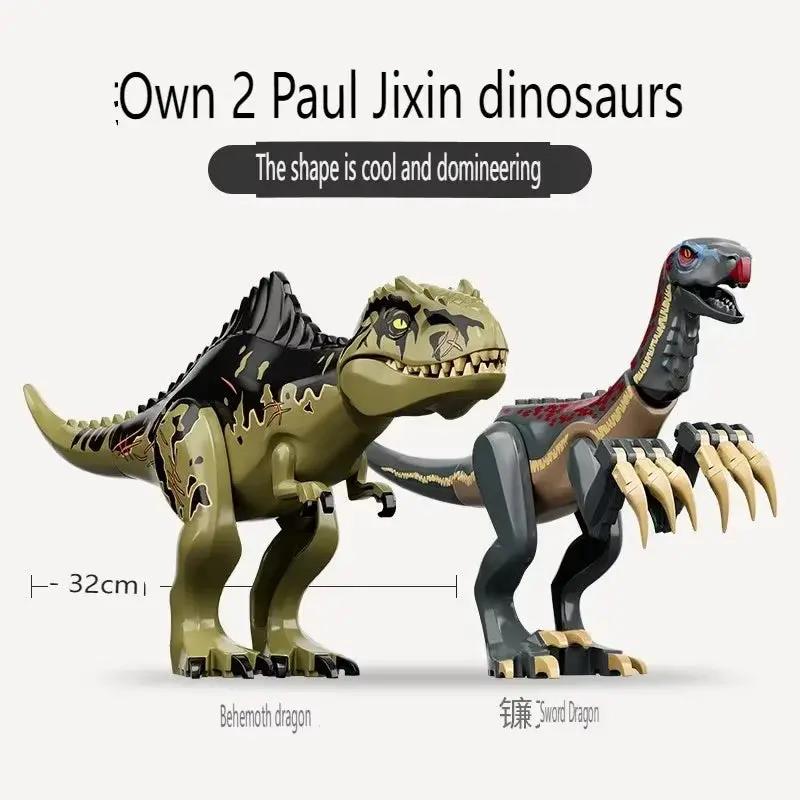 Southern Giant Beast Dragon Creative MOC RV Building Block Velociraptor DIY 76946 Model Brick Assembly Toy Gifts for Children