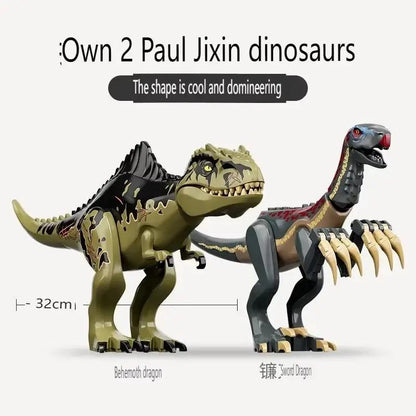 Southern Giant Beast Dragon Creative MOC RV Building Block Velociraptor DIY 76946 Model Brick Assembly Toy Gifts for Children